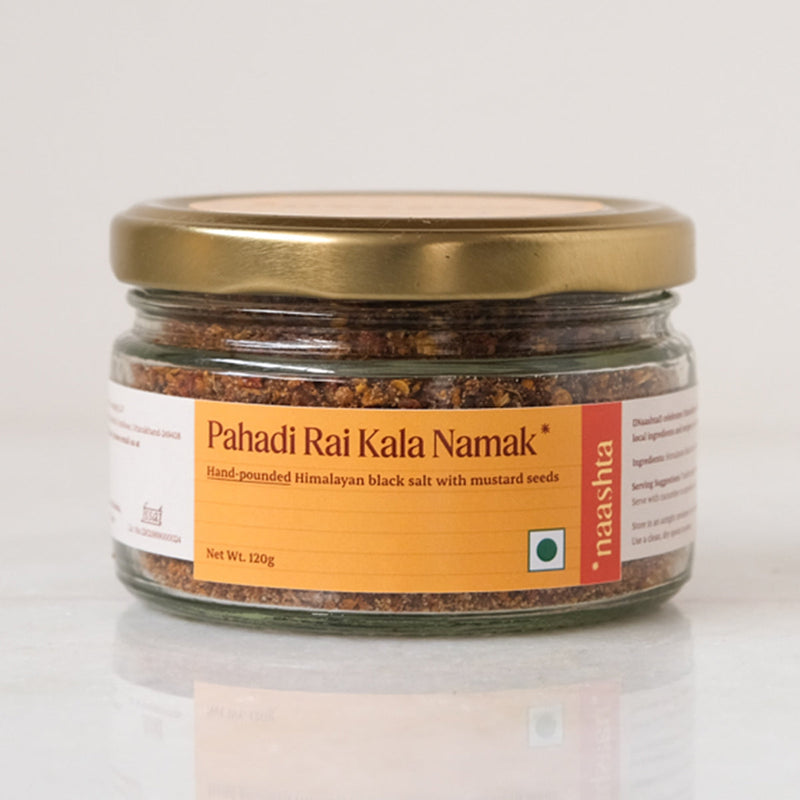 Pahadi Rai Kala Namak | Black Salt | 100% Natural | 120 g