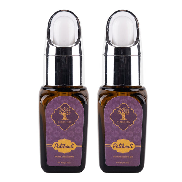 Patchouli Essential Oil | Perfect for Aromatherapy | 10 ml | Pack of 2