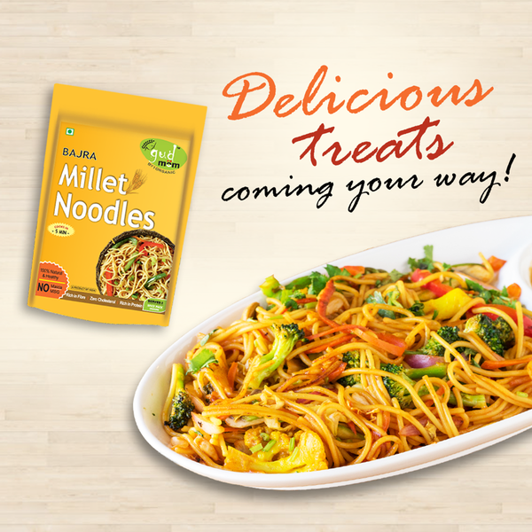 Millet Noodles | Pearl | Bajra | Rich In Fibre | 180 g