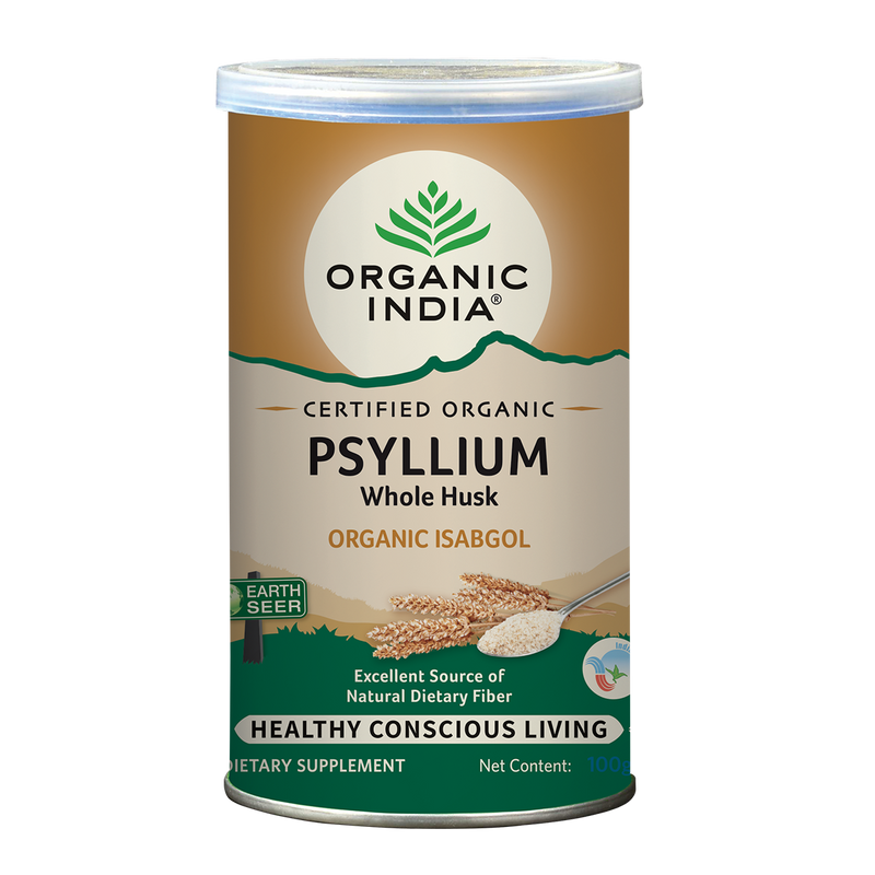 Organic India | Psyllium Whole Husk | 100 g