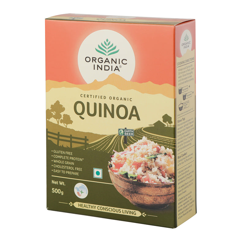 Organic India Quinoa | 500 g | Pack of 2 | Protein Rich | Heart Friendly