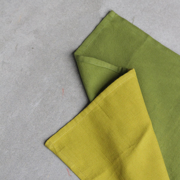 Cotton Table Napkins | Olive Green | Set of 6