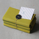 Cotton Table Napkins | Olive Green | Set of 6