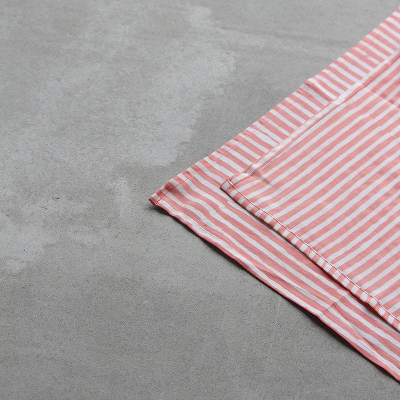 Cotton Table Napkins | Coral Peach | Set of 6.