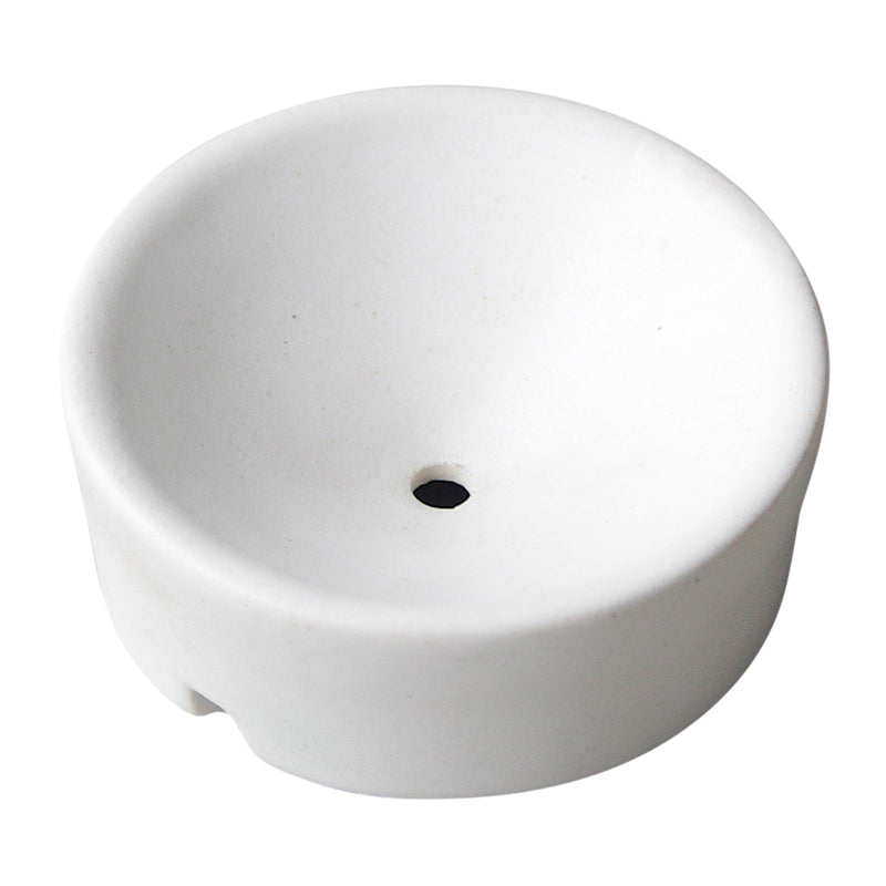 Stoneware Soap Tray | White
