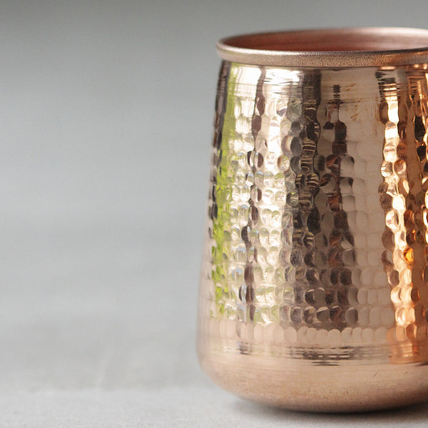 Copper Water Glasses | Set of 2