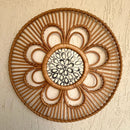 Cane Wall Decor | Beige | 50 cm