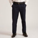 Organic Cotton Trousers for Men | Blue