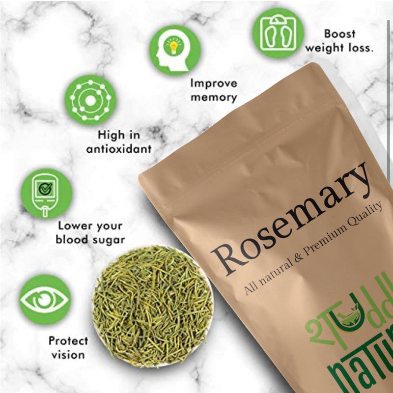 Rosemary Leaves | Improve Memory | Hair Growth | Tea | Skin | 85 g