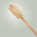 Double Sided Bath Brush | With Massager | Brown