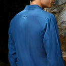 Cotton Shirts For Men | Full Sleeves | Indigo