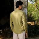 Cotton Shirts For Men | Full Sleeves | Olive