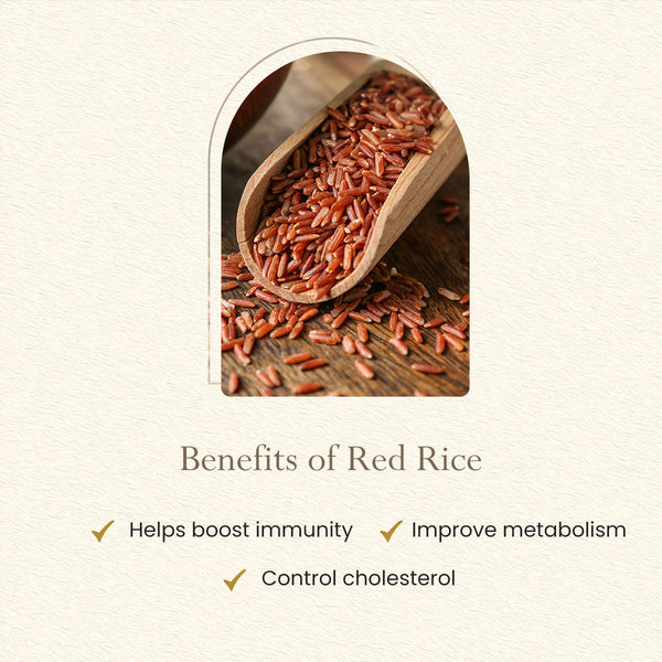 Organic India | Red Rice | Boost Immunity | Control Cholesterol | 1 kg