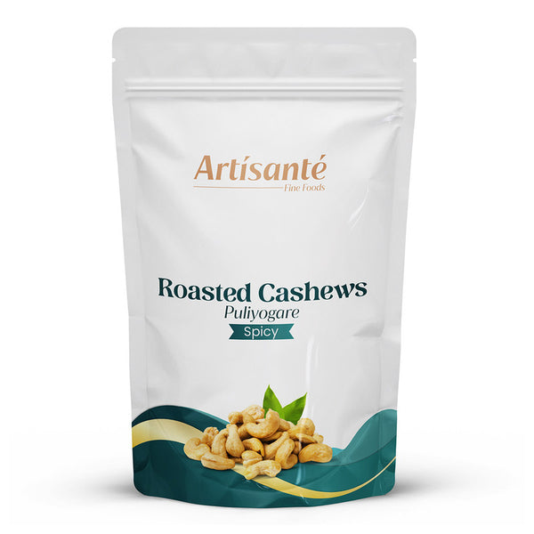 Roasted Cashews | Spicy | Puliyogare | 170 g