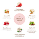 Ohria Ayurveda Skin Hydration Cream | Rose & Pomegranate | 15 g