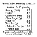 Almond Butter | Rosemary & Pink Salt | 180 g