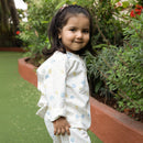 Organic Cotton Night Suit for Kids  | Sea Design | Multicolour