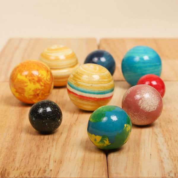 Wooden Toys for Kids | Space Explorer Ball | 8 Planets