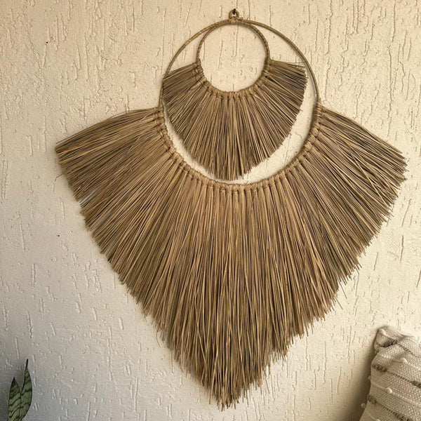 Sea Grass Wall Decor | Brown | 80 cm