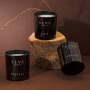 Festive Gift Hampers | Scented Candle Gift Hamper | Soy Wax | Black | Set of 3.