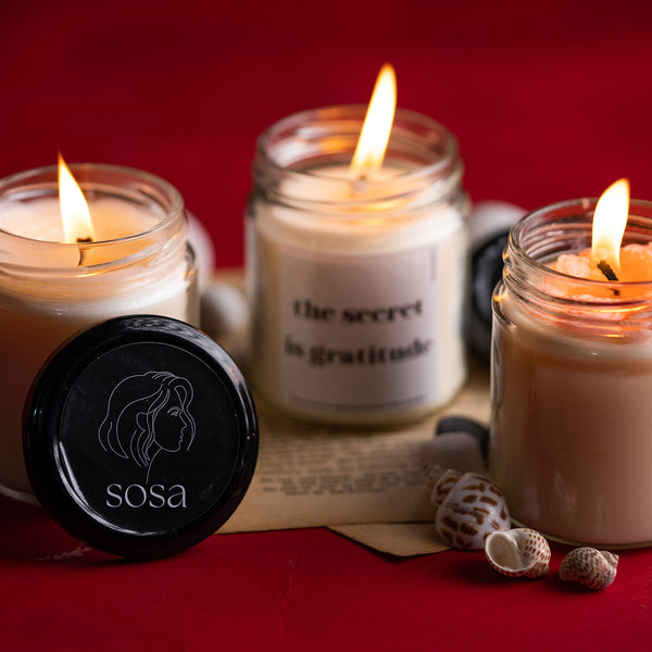 Soy Wax Scented Candle | Euclayptus | 200 ml