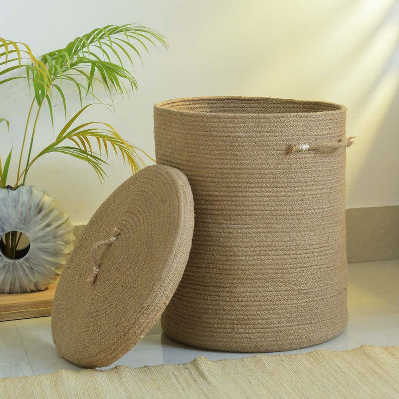 Sisal Laundry Basket | Storage Basket | Natural Beige | 40 cm