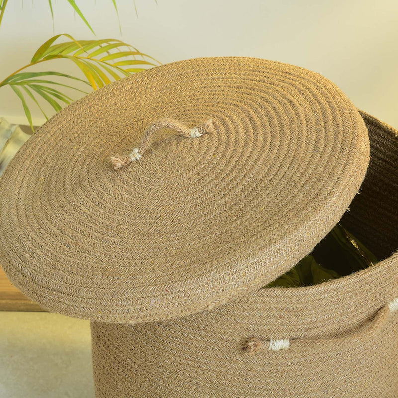 Sisal Laundry Basket | Storage Basket | Natural Beige | 40 cm