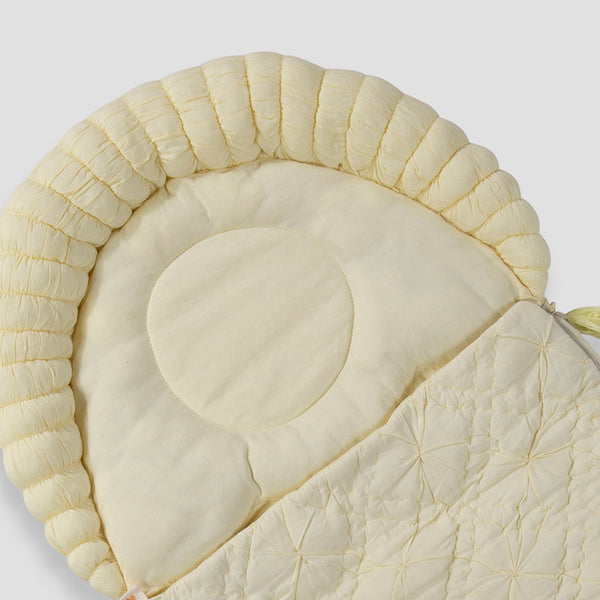 Cotton Baby Sleeping Bag | Comfort Cloud | Lemon.