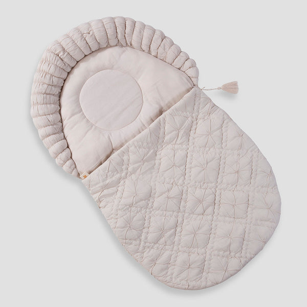 Cotton Baby Sleeping Bag | Comfort Cloud | Beige.