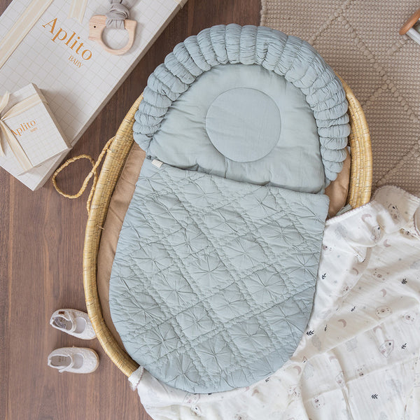 Cotton Baby Sleeping Bag | Comfort Cloud | Sage Green