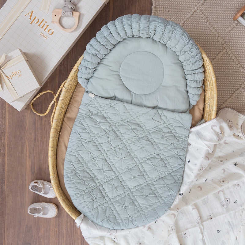 Cotton Baby Sleeping Bag | Comfort Cloud | Sage Green