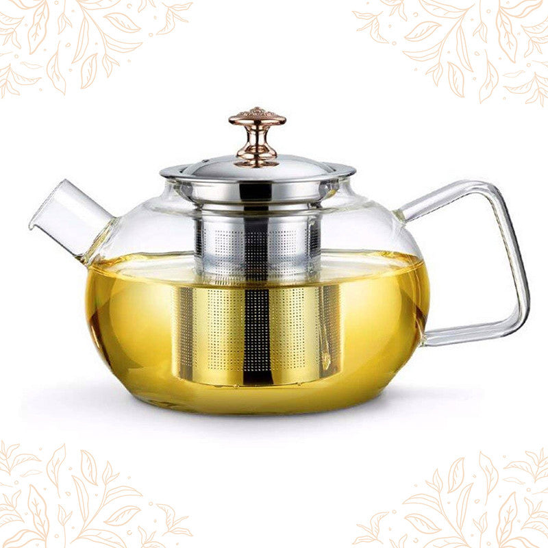 Borosilicate Glass Kettle With Infuser | 1 Litre