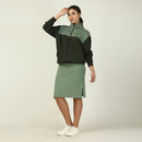 Organic Cotton Unisex Jacket | Dropped Shoulders | Green