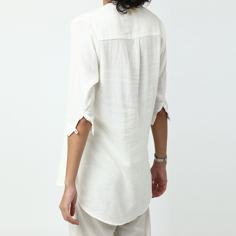 Off-White Shirt for Women | Linen Modal