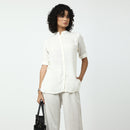 Off-White Shirt for Women | Linen Modal