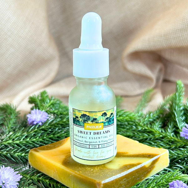 Sweet Dreams Natural Essential Oil | Chamomile, Lavender & Sandalwood | 15 Ml