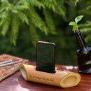 Bamboo Sound Amplifier | Mobile Stand | Beige | 27 cm