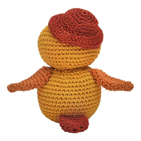 Duck Soft Toy | Cotton Crochet | Yellow | 7 cm