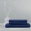Pure Linen Bedsheet Set | Blue
