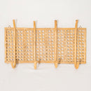 Rattan & Wicker Wall Hanger Organiser | Beige | 45 cm