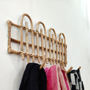 Rattan Wall Hanger Organiser | Beige | 45 cm
