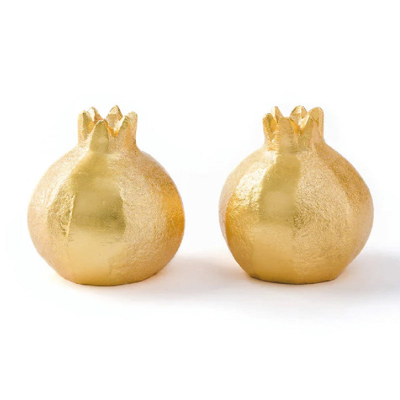 Pomegranate Salt & Pepper Set | Gold