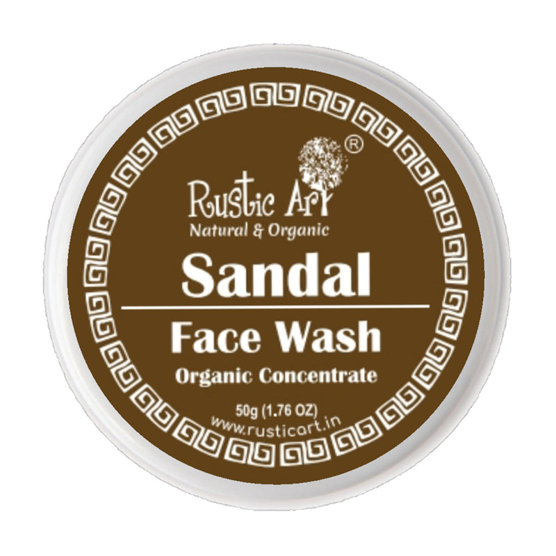 Organic Sandal Face Wash Concentrate | 50 g