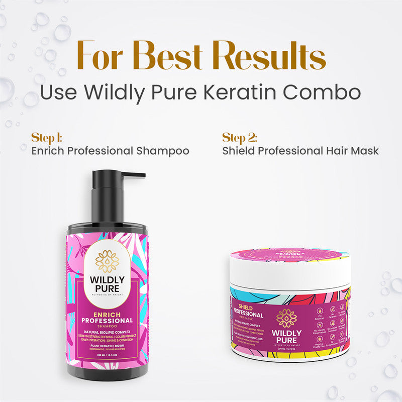Keratin Smoothening Hair Mask | for Dry and Frizzy | Deep Conditioning | 200 ml