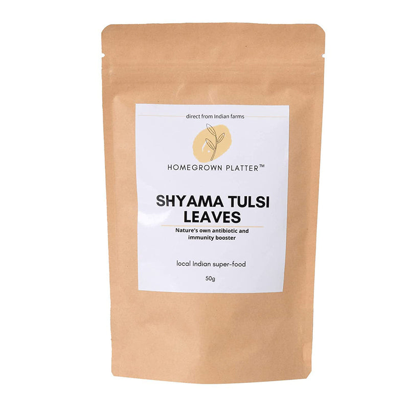 Tea Combo Set | Shyama Tulsi Leaves Tea | Adrak Flakes | Set of 2