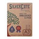 Silvercote Unbleached Copier | 100% Recycled Paper | A3 Size, 1 Ream | 500 Sheets