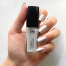 Silver Nail Polish | Metallic Nail Paint | Vegan | 10 ml