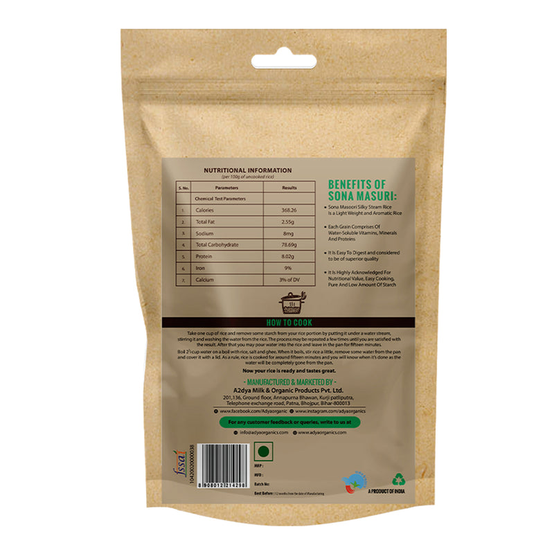 White Rice | Organic | 1 kg