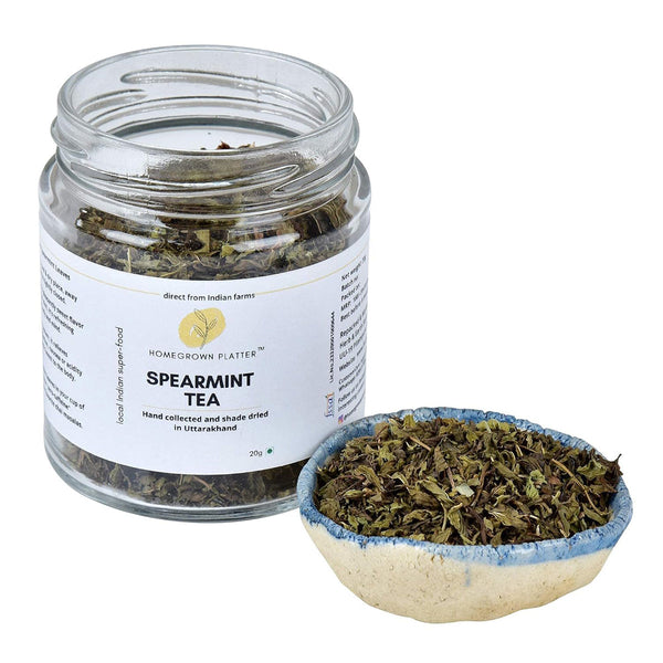 Flower Tea Combo | Dandelion Root Tea | Spearmint Tea | Set of 2