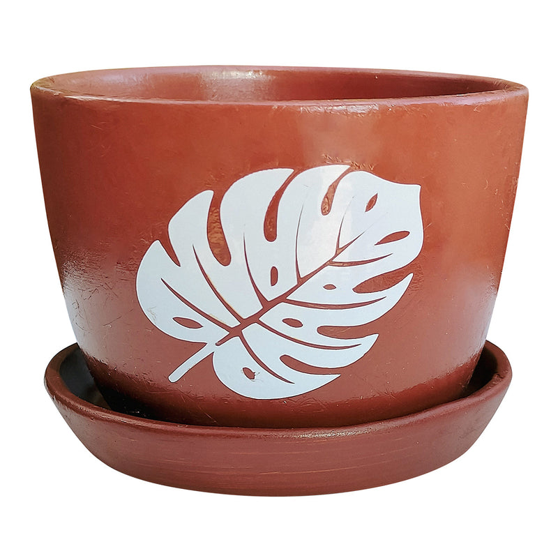 Ceramic Planters | Brown | 8 cm